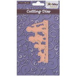 NELLIES Stanzform Präge Stanzschablone Scrapbooking Cutting Die Kinder spazieren